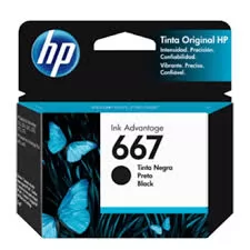 CARTUCHO DE TINTA 667 PRETO HP