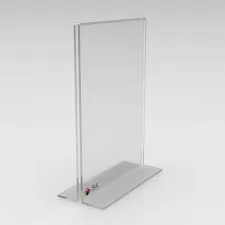 DISPLAY DE ACRILICO MESA A4 EM T/L  VERTICAL ACRIL RS