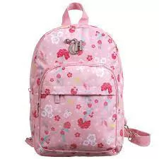 MOCHILA M ROSA FLORAL CAPRICHO