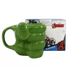 CANECA FORMATO 3F 350ML MAO HULK ZONA CRIATIVA