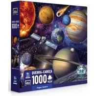 QUEBRA CABECA VIAGEM COSMICA 1000 PECAS GAME OFFICE TOYSTER