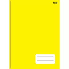 CADERNO BROCHURA CAPA DURA 1/4  CORES 48 FOLHAS KBOM  SAO DOMINGOS