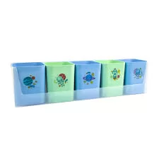 KIT DECORADO C/5 PORTA OBJETOS DELLO