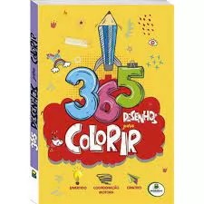 LIVRO 365 DESENHOS PARA COLORIR TODO LIVRO