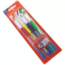 PINCEL SOFT TOUCH C/4 PECAS FABER CASTELL