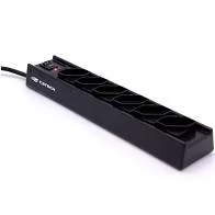 EXTENSOR FILTRO DE LINHA 6 TOMADAS BIVOLT FL-61BK C3 TECH