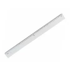 REGUA ACRILICA DESETEC 40CM TRIDENT