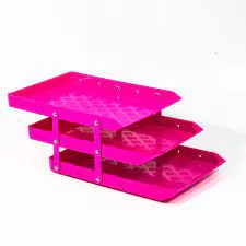 PAPELEIRA ARTICULAVEL TRIPLA ROSA WALEU