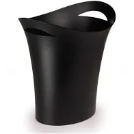 LIXEIRA PRETO/AZUL 8 LITROS WALEU