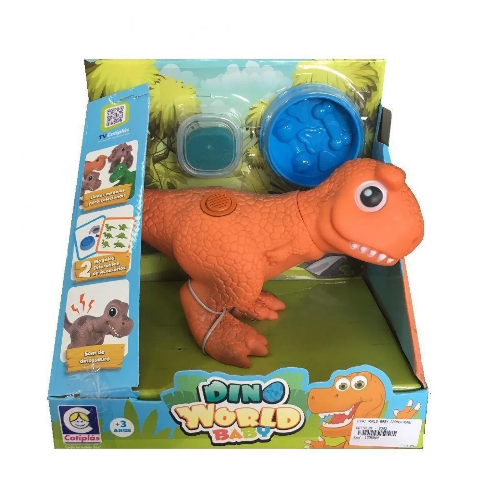 DINO WORLD BABY CARNOTAURO COTIPLAS