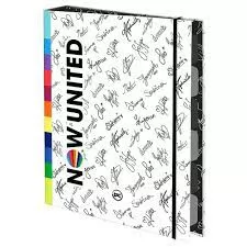 CADERNO ARGOLADO 1/4 NOW UNITED DAC
