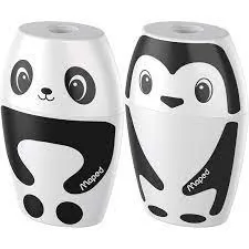 APONTADOR SHAKKY PANDA PINGUIM MAPED