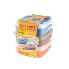 KIT COM 3 POTES 311 WAVE PLASVALE