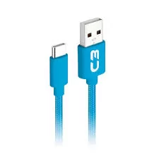 CABO USB TIPO C 1 METRO CB-C11BLX C3 TECH