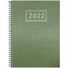 AGENDA ESPIRAL EXECUTIVA CAPA DURA VERDE REGEN-0893 SCRATCH KIT
