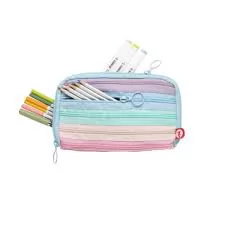 ESTOJO COM DIVISORIAS ZIPPER PENCIL ZIPIT