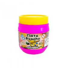 TINTA GUACHE EVIDENT 250ML APLICOLA