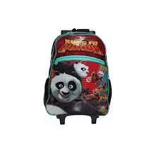 KIT MOCHILA DE RODINHA KUNG FU PANDA CLIO STYLE