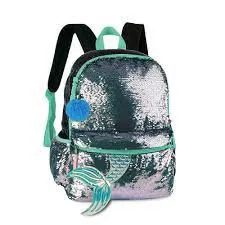 MOCHILA DE COSTAS JUVENIL LANTEJOULAS SEREIA CLIO GIRLS
