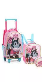 KIT MOCHILA + LANCHEIRA DOG HEROES SEANITE