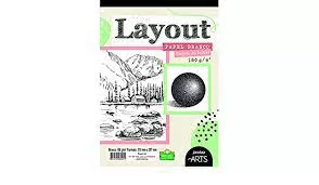 PAPEL A4 LAYOUT 180G 20 FOLHAS ARTS JANDAIA