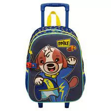 MOCHILA C/ RODINHAS TINI Y SPIKE SESTINI