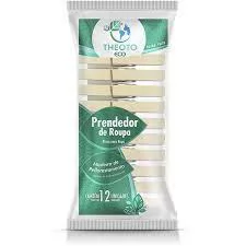 PRENDEDOR DE ROUPA COM 12 UNIDADES THEOTO/GABOARDI/DALCIN