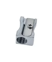 APONTADOR METAL SIMPLES CHANFRADO ONDA