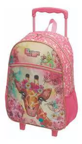 MOCHILA DE RODINHA G PACK ME GIRAFA PACIFIC