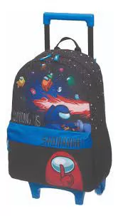 MOCHILA DE RODINHA AMONG US EMERGENCY PACIFIC