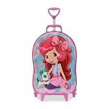 MOCHILA MORANGUINHO PETS DIPLOMATA