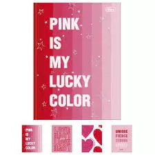 CADERNO CAPA DURA BROCHURA LOVE PINK 80 FOLHAS TILIBRA