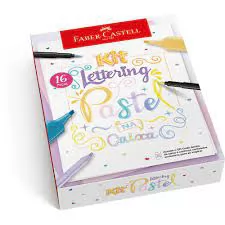 KIT LETTERING PASTEL FABER CASTELL