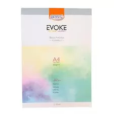 BLOCO ARTISTICO AQUARELA A4 300G 12 FOLHAS BRW