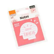 BLOCO DE ANOTACAO ADESIVO SMART NOTES FRAME 2 EM 1 IDÉIA CORAL 30 FOLHAS BRW
