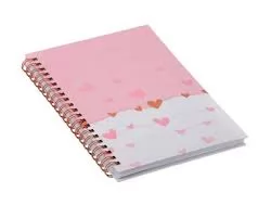 CADERNO CAPA DURA PAUTADO 150X210MM S2 80 FOLHAS BRW