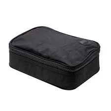 ESTOJO BOX 100 PENS NYLON 1 ZIPER BRW