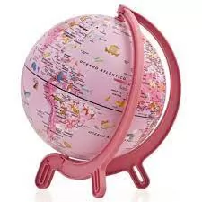 GLOBO 16CM GIACOMINO PINK ZOO TECNODIDATTICA