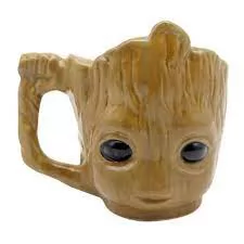 CANECA FORMATO 3D 350ML BABY GROOT ZONA CRIATIVA