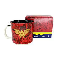 CANECA TOM 350ML MULHER MARAVILHA ZONA CRIATIVA