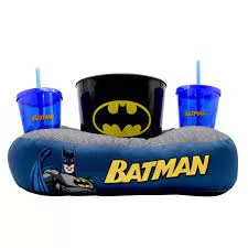 KIT ALMOFADA PIPOCA BATMAN ZONA CRIATIVA