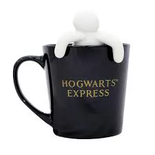 CANECA COM INFUSOR PARA CHA HOGWARTS 350ML ZONA CRIATIVA