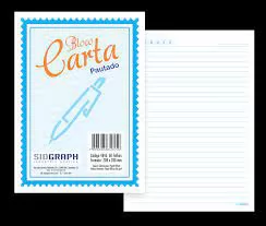 BLOCO DE CARTA 208X288 50 FOLHAS SIDGRAPH