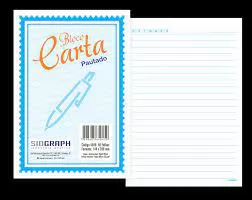 BLOCO DE CARTA 144X208 50 FOLHAS SIDGRAPH