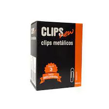 CLIPS 10/0 COM 120 UNIDADES NEW