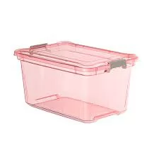 ORGANIZADOR PLASTICO COM TAMPA TRAVA 35LT 50X34X32,5CM PLASVALE
