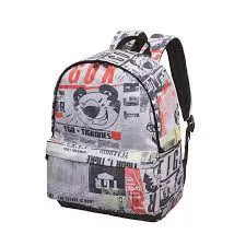 MOCHILA COSTAS M TIGOR T.TIGRE NEWSPAPER BRANCO M