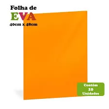 PLACA DE EVA LISA 40X48CM LEO&LEO