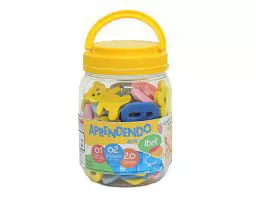 POTE DE LETRAS APRENDENDO COM IBEL ALFANUMERICO