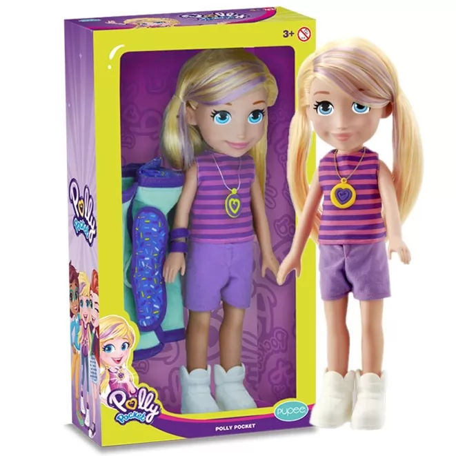 POLLY CAMPING POLLY POCKET MATTEL PUPEE